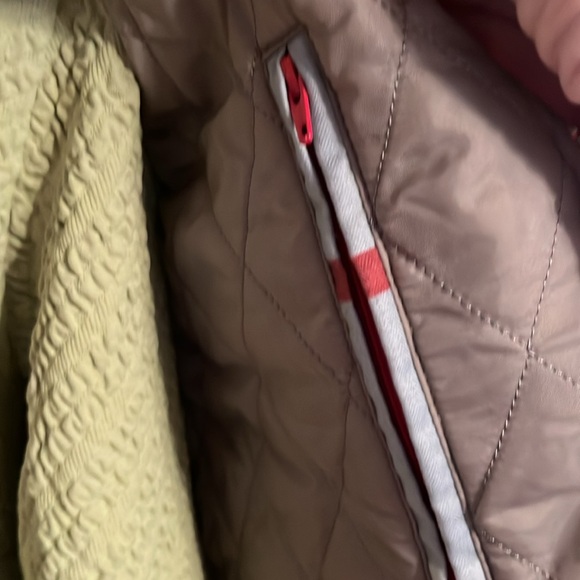 New Women's Barbour Glenrothes Waterproof Jacket Color Red Size 8 - Picture 6 of 8